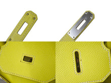 Load image into Gallery viewer, 極美品 激レア HERMES エルメス ハンドバッグ バーキン 35 ◻︎O刻 シルバー金具 エプソン キャンディバーキン ライム 中古 62820