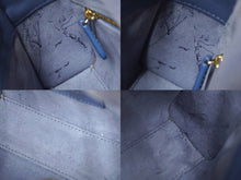 Load image into Gallery viewer, Christian Dior クリスチャンディオール レディディオール ハンドバッグ 2way 星 ブルー レザー ゴールド金具 美品 中古 62822