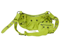 Load image into Gallery viewer, BALENCIAGA バレンシアガ Le Cagole Xs Shoulder Bag 671309 7206 002123 ショルダーバッグ ネオンイエロー 美品 中古 62825