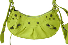Load image into Gallery viewer, BALENCIAGA バレンシアガ Le Cagole Xs Shoulder Bag 671309 7206 002123 ショルダーバッグ ネオンイエロー 美品 中古 62825