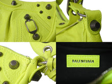 Load image into Gallery viewer, BALENCIAGA バレンシアガ Le Cagole Xs Shoulder Bag 671309 7206 002123 ショルダーバッグ ネオンイエロー 美品 中古 62825