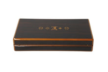 Load image into Gallery viewer, LOUIS VUITTON ルイヴィトン モノグラムモチーフ コフレ ドゥ ヴォワヤージュ マホガニー シガーケース M58565 美品 中古 62832