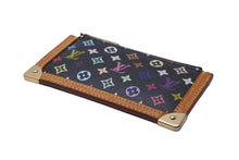 Load image into Gallery viewer, LOUIS VUITTON ルイヴィトン ポシェットクレ コインケース モノグラム マルチカラー 村上隆 M92654 ゴールド金具 美品 中古 62833