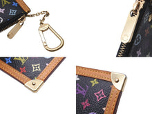 Load image into Gallery viewer, LOUIS VUITTON ルイヴィトン ポシェットクレ コインケース モノグラム マルチカラー 村上隆 M92654 ゴールド金具 美品 中古 62833