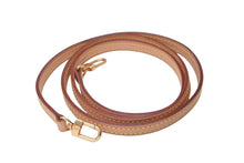 Load image into Gallery viewer, 極美品 LOUIS VUITTON ルイヴィトン ショルダーストラップ ナチュラル ベージュ ヌメ革 ゴールド金具 中古 62836