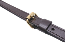 Load image into Gallery viewer, LOUIS VUITTON ルイヴィトン ショルダーストラップ ダミエ ブラウン ゴールド金具 美品 中古 62839