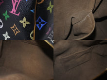 Load image into Gallery viewer, 極美品 LOUIS VUITTON ルイヴィトン ハンドバッグ スピーディ 30 M92642 村上隆 マルチカラー ブラック 中古 62847