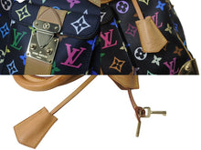 Load image into Gallery viewer, 極美品 LOUIS VUITTON ルイヴィトン ハンドバッグ スピーディ 30 M92642 村上隆 マルチカラー ブラック 中古 62847