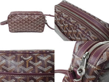 Load image into Gallery viewer, 極美品 GOYARD ゴヤール カップヴェール ショルダーバッグ ボルドー ヘリンボーン柄 ショルダーバッグ 中古 62849