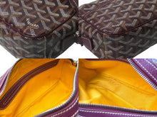 Load image into Gallery viewer, 極美品 GOYARD ゴヤール カップヴェール ショルダーバッグ ボルドー ヘリンボーン柄 ショルダーバッグ 中古 62849