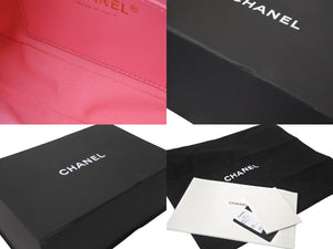極美品 22SS CHANEL シャネル チェーンショルダーバッグ AS3213 ラムスキン ピンク ゴールド金具 ランダム 中古 62850
