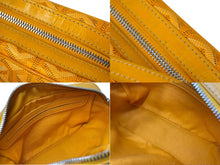 Load image into Gallery viewer, GOYARD ゴヤール カップヴェール ショルダーバッグ イエロー ヘリンボーン柄 ロゴ 斜めがけ カバン 美品 中古 62852