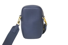 Load image into Gallery viewer, LOUIS VUITTON ルイ ヴィトン ダブルフォンポーチ NIGOコラボ M81060 モノグラムデニム トリヨンレザー ショルダー 美品 中古 62853