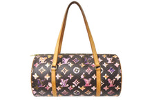Load image into Gallery viewer, 極美品 LOUIS VUITTON ルイヴィトン モノグラムウォーターカラー パピヨン30 M95753 ハンドバッグ ブラウン ピンク 中古 62854