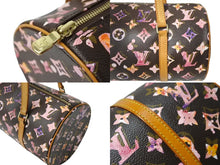 Load image into Gallery viewer, 極美品 LOUIS VUITTON ルイヴィトン モノグラムウォーターカラー パピヨン30 M95753 ハンドバッグ ブラウン ピンク 中古 62854
