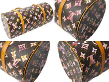 Load image into Gallery viewer, 極美品 LOUIS VUITTON ルイヴィトン モノグラムウォーターカラー パピヨン30 M95753 ハンドバッグ ブラウン ピンク 中古 62854