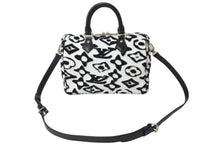Load image into Gallery viewer, 極美品 LOUIS VUITTON ルイヴィトン タフテッド モノグラム スピーディ バンドリエール25 2WAYハンドバッグ M45563 中古 62855