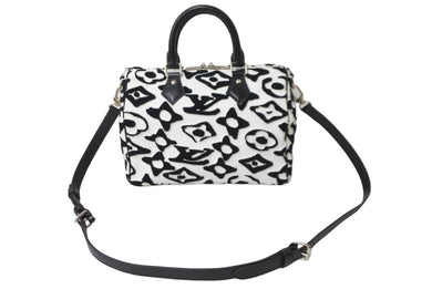 極美品 LOUIS VUITTON ルイヴィトン タフテッド モノグラム スピーディ バンドリエール25 2WAYハンドバッグ M45563 中古 62855