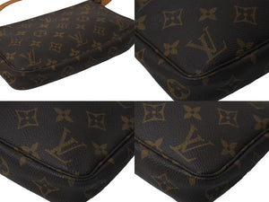 LOUIS VUITTON ルイヴィトン アクセサリーポーチ ポシェットアクセソワール M51980 モノグラム 美品 中古 62865