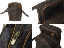 Load image into Gallery viewer, LOUIS VUITTON ルイヴィトン モノグラム ミニアマゾン ショルダーバッグ M45238 キャンバス ブラウン 美品 中古 62866