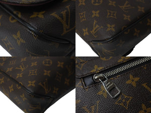 極美品 LOUIS VUITTON ルイ ヴィトン ディストリクトMM ショルダーバッグ モノグラムマカサー M40934 ブラウン ブラック 中古 62868