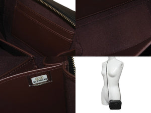 新品同様 CHANEL シャネル ミニカメラバッグ チェーンショルダーバッグ ココマーク 31番台 AP2426 ブラック キャビアスキン シルバー金具 中古 62877