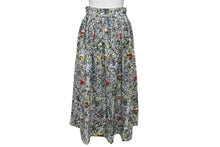 Load image into Gallery viewer, 極美品 Christian Dior クリスチャンディオール ミルフルール フラワー プリーツ ロングスカート 111J15A3887 サイズ36 中古 62886