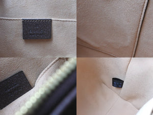 極美品 GUCCI グッチ オフィディア GGスモールハンドバッグ 547551 K05NB 8745 ベージュ シェリーライン 中古 62897