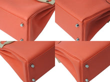 Load image into Gallery viewer, 未使用 HERMES エルメス ケリー28 内縫い ローズテキサス Y刻印 トリヨンクレマンス シルバー金具 ハンドバッグ 中古 62916
