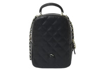 Load image into Gallery viewer, 新品未使用 23年完売 CHANEL シャネル ミニリュック AP3753 チェーン ココマーク ブラック キャビアスキン ゴールド金具 中古 62917