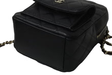 Load image into Gallery viewer, 新品未使用 23年完売 CHANEL シャネル ミニリュック AP3753 チェーン ココマーク ブラック キャビアスキン ゴールド金具 中古 62917