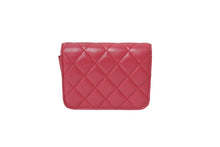 Load image into Gallery viewer, CHANEL シャネル チェーンミニショルダーバッグ ココボール 30番台 ラムスキン ピンク ゴールド金具 美品 中古 62926