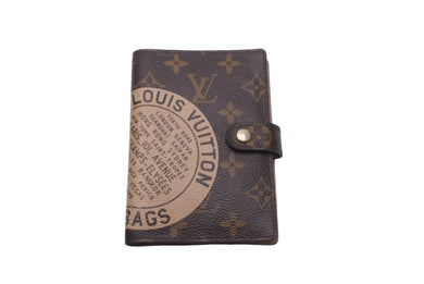 LOUIS VUITTON ルイヴィトン アジェンダPM T&B 手帳カバー モノグラムキャンバス R21039 ブラウン ゴールド金具 美品 中古 62935