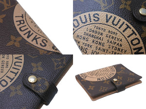 LOUIS VUITTON ルイヴィトン アジェンダPM T&B 手帳カバー モノグラムキャンバス R21039 ブラウン ゴールド金具 美品 中古 62935