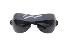 Load image into Gallery viewer, 極美品 CHANEL シャネル サングラス 6028 C.124/87 110 3N 2000&#39;s ココマーク ブラック シルバー金具 中古 62936
