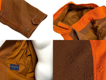 Load image into Gallery viewer, 極美品 LOUIS VUITTON ルイヴィトン モノグラムフーデッドデニムジャケット 21AW RM212 G98 HLA61W ブラウン サイズ46 中古 62949