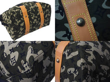 Load image into Gallery viewer, LOUIS VUITTON ルイヴィトン モノグラモフラージュ トレイ トートバッグ M95783 村上隆 マークジェイコブス カーキ 美品 中古 62951