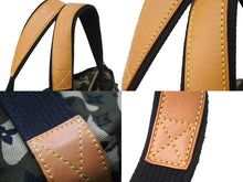 Load image into Gallery viewer, LOUIS VUITTON ルイヴィトン モノグラモフラージュ トレイ トートバッグ M95783 村上隆 マークジェイコブス カーキ 美品 中古 62951