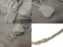 Load image into Gallery viewer, READY MADE レディメイド ジムバック 2wayハンドバッグ RE-CO-WH-00-00-00 コットンキャンバス カーキ シルバー金具 中古 62955
