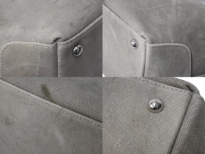 READY MADE レディメイド ジムバック 2wayハンドバッグ RE-CO-WH-00-00-00 コットンキャンバス カーキ シルバー金具 中古 62955