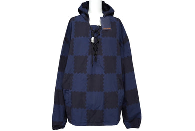 極美品 LOUIS VUITTON ルイヴィトン ジャイアントダミエレースウインドブレーカーブルゾン 22SS NIGO RM221M J15 HMB22W 中古 62956