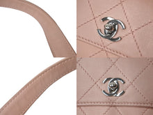 Load image into Gallery viewer, CHANEL シャネル ワイルドステッチ ハンドバッグ トップハンドル 5番台 ラムスキン ピンク シルバー金具 美品 中古 62959