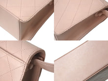 Load image into Gallery viewer, CHANEL シャネル ワイルドステッチ ハンドバッグ トップハンドル 5番台 ラムスキン ピンク シルバー金具 美品 中古 62959