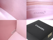 Load image into Gallery viewer, CHANEL シャネル ワイルドステッチ ハンドバッグ トップハンドル 5番台 ラムスキン ピンク シルバー金具 美品 中古 62959