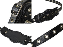 Load image into Gallery viewer, 極美品 BALENCIAGA バレンシアガ ル カゴール ショルダーバッグ ブラック 7190652 シルバー金具 現行 中古 62963