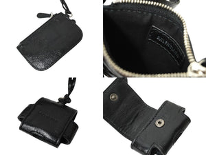 極美品 BALENCIAGA バレンシアガ ル カゴール ショルダーバッグ ブラック 7190652 シルバー金具 現行 中古 62963