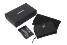 Load image into Gallery viewer, 極美品 CHANEL シャネル マトラッセ コインケース 29番台 AP0216 キャビアスキン ブラック ゴールド金具 中古 62967