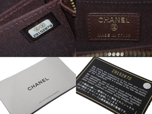 極美品 CHANEL シャネル マトラッセ コインケース 29番台 AP0216 キャビアスキン ブラック ゴールド金具 中古 62967