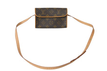 Load image into Gallery viewer, LOUIS VUITTON ルイヴィトン ウエスト ショルダーバッグ M51855 モノグラム ポシェットフロランティーヌ ブラウン 美品 中古 62971