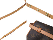 Load image into Gallery viewer, LOUIS VUITTON ルイヴィトン ウエスト ショルダーバッグ M51855 モノグラム ポシェットフロランティーヌ ブラウン 美品 中古 62971